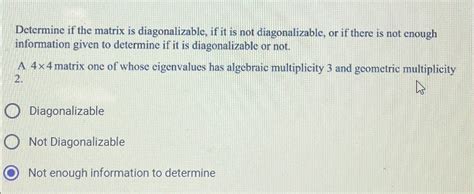 Image result for Examples of Matrix Which Is Not Diagonalizable