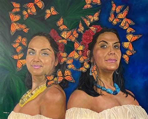 Las Mariposas | Oil on Canvas | 48 x 60 inches | 2023
