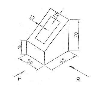 Engineering Drawing 2009: 10-Orthographic Projection Exercise