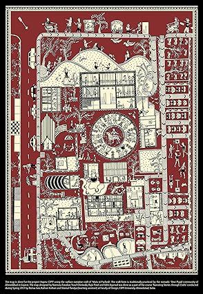 Buy Matani Pachedi CEPT Campus Map Book Online at Low Prices in India ...