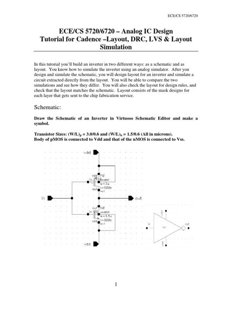 Image result for Cadence Layout Tutorial