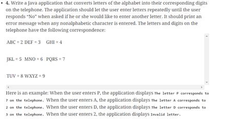 Image result for LeetCode Question of Return Values From Letters as Input Java