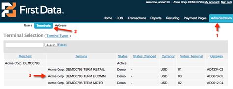 First Data Account 的图像结果