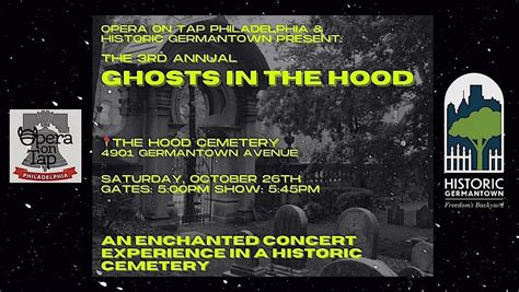 3rd Annual "Ghosts in the Hood" Cemetery Concert, The Hood Cemetery ...