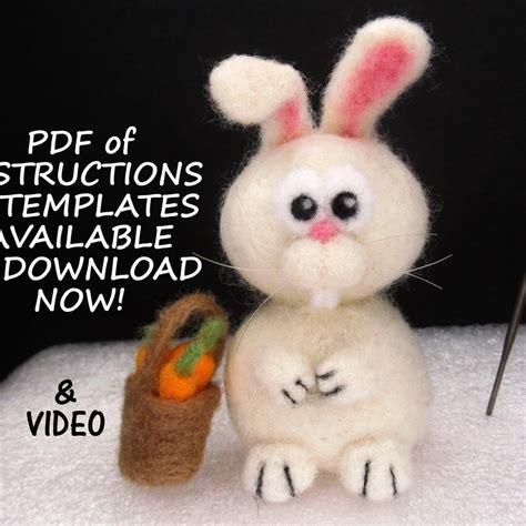 Image result for Needle Felted Rabbit Tutorial
