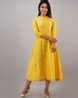 Buy Yellow Kurtas for Women by ADITEE Online | Ajio.com