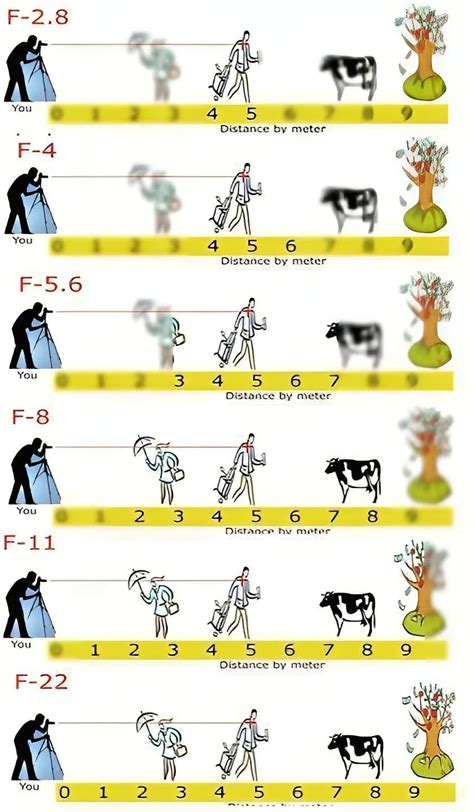 F-Stops Chart 的图像结果