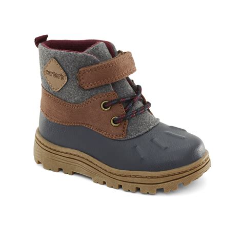 Carter's Toddler Warm Winter Snow Duck Boots, Waterproof Easy Closure ...