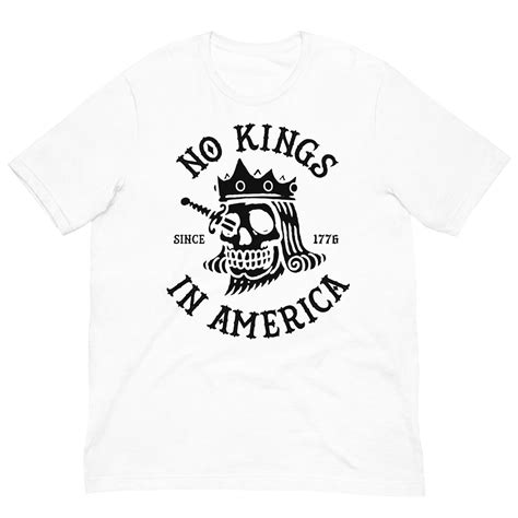 No Kings T-shirt – Murder Apparel