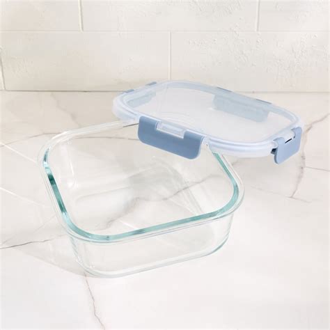 Buy Palestine Astero Borosilicate Glass Storage Container - 1.1L from ...
