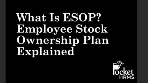 Image result for ESOP Explained