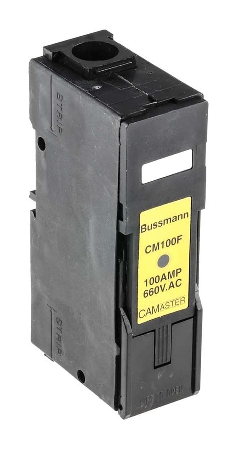 CM100F Eaton | Eaton 100A Rail Mount Fuse Holder for A3 Fuse, 1P, 690V ...
