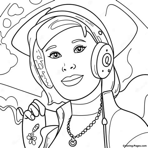 Groovy Coloring Page | Coloring-Pages.com