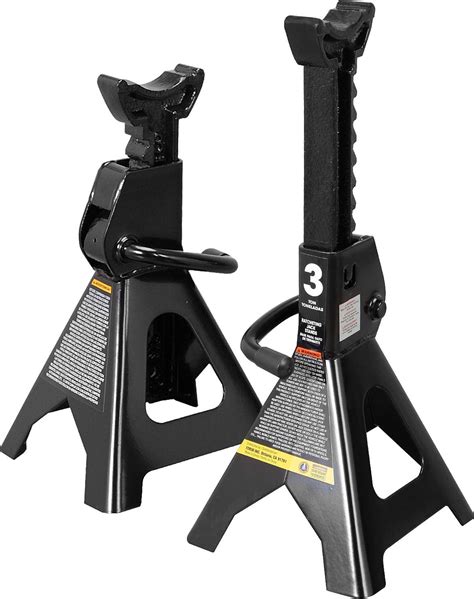 Torin Black Jack 3 Ton Jack Stands, Black, T43002W - Walmart.com