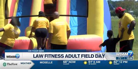 L.A.W. Fitness hosts adult field day