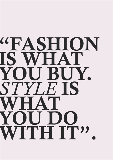 16 chic quotes about fashion that will inspire your personal style ...