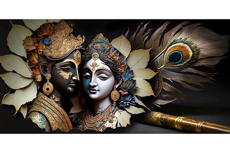 radha krishna paintings love wall art canvas home vastu
