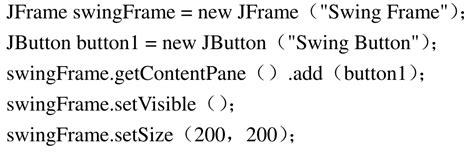 Java JFrame 的图像结果