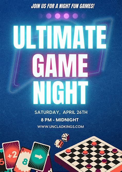 THE ULTIMATE GAME NIGHT, TBA, Atlanta, 26 April 2025 | AllEvents