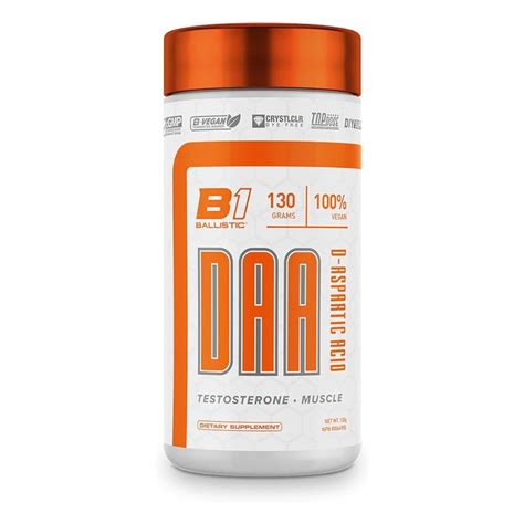 Ballistic Labs D-Aspartic Acid 130g | Fuel Supplements – fuelsupplements.com
