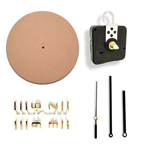 Buy Epoxy Fusion 12 inch DIY Resin Clock Making kit Round MDF Base (7 ...