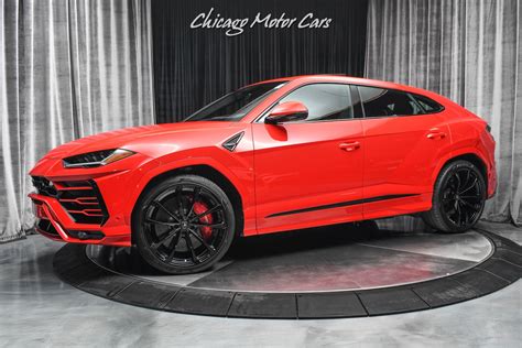 Used 2020 Lamborghini Urus Panoramic Glass Roof! HOT Red/Red Color Combo! Full ADAS Package! For ...