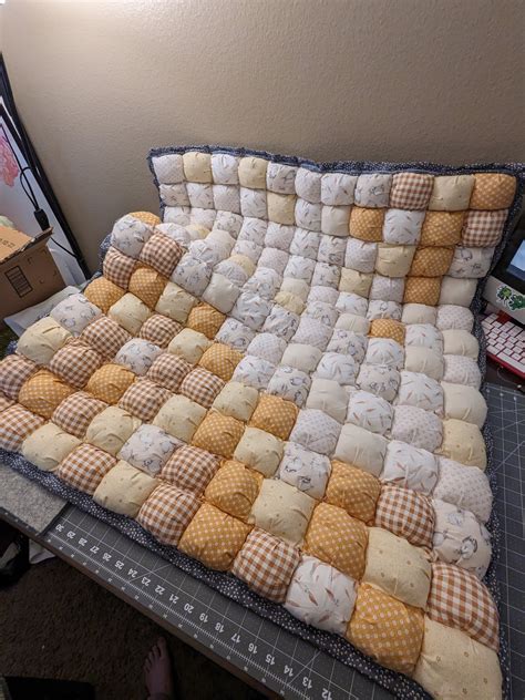 Image result for Baby Puff Quilt Tutorial