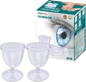 AMBITECH Transparent Eye Wash Cup, Calm and Cleansed Eyes (Clear ...