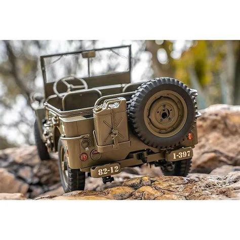 ROCHOBBY 1:12 1941 MB Scaler RTR Green(Willy's Jeep) RC | India