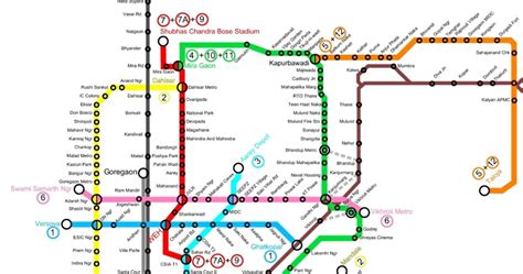 Mumbai Metro Lines: Maps, Routes, Station List and Timings
