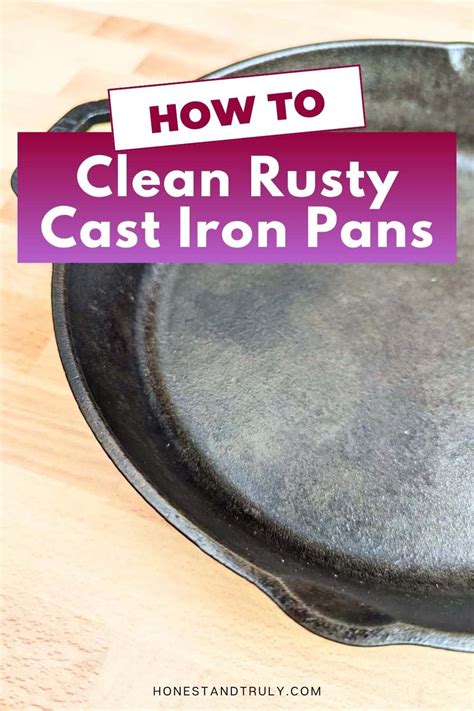 Image result for Remove Rust From Cast Iron Cookware