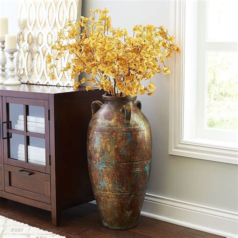 Oversized Floor Vases With Arrangements