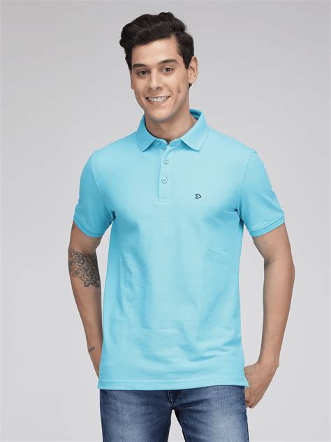 Sporto : Buy Men's Blue Atoll Polo T-Shirt Online