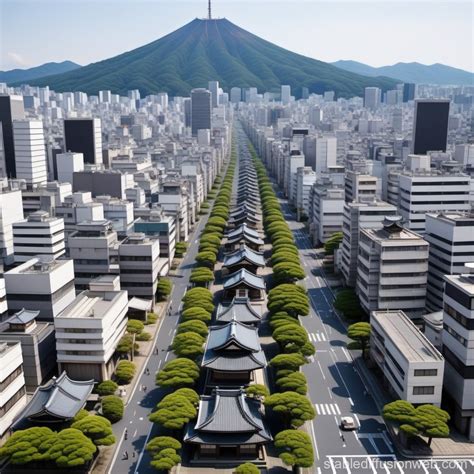 Exploring Tokyo's Urban Landscape | Stable Diffusion Online
