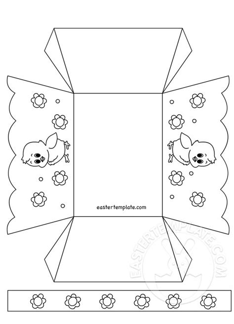 Image result for Paper Box Template Printable Easter