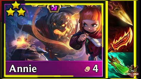 Troll Game - Annie: Tibbers Máu cơ bản : 300/600/4000 ⇒ 10/100/4000 ...