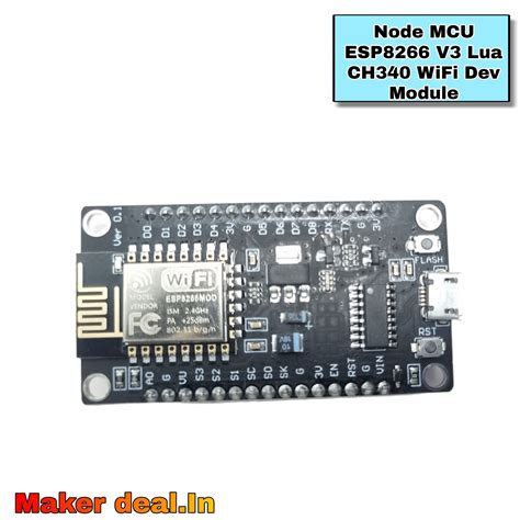 NODE MCU ESP8266 V3 LUA CH340 WIFI DEV MODULE in Mechanical Components ...