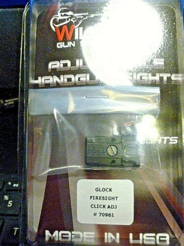 Williams Gun Sight For Glock Click Adjustable | Ubuy India