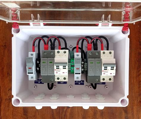 Kenbrook Solar DCDB 2 in 2 Out Inbuilt Sibass DC Fuse 20A, Sibass SPD ...