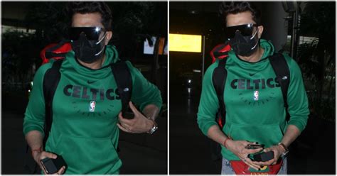 Maniesh Paul Wore Superdry Joggers To The Airport Worth Rs Three Thousand
