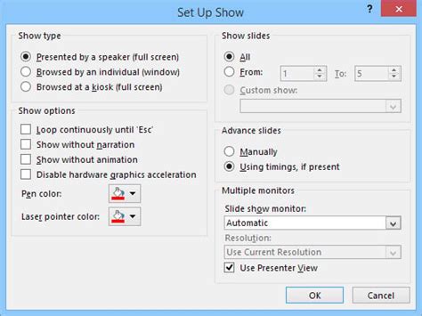 Image result for Setting Up Slideshow