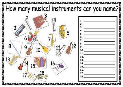 Image result for Musical Instruments Quiz