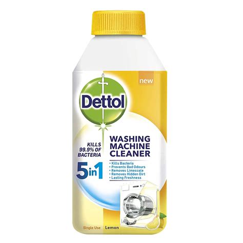 Dettol Washing Machine Cleaner Lemon : Amazon.in: Health & Personal Care