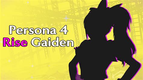 P4RG v0.45 EARLY ACCESS - Persona 4: Rise Gaiden (VISUAL NOVEL) by ...