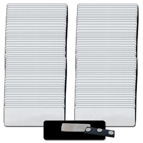 Buy Magnetic Name Tags/Badges with Super Strong Neodymium Magnetic ...