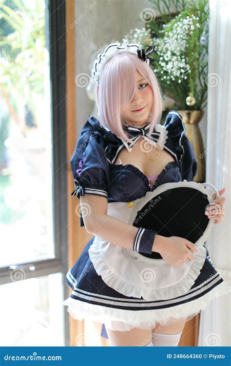 Maid’s Secret Service – Kawaii Japanese Maid Gets Double-Creamed by Master and His Big White Friend