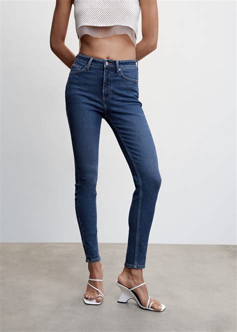 Mango High-rise skinny jeans - 47010143 TO