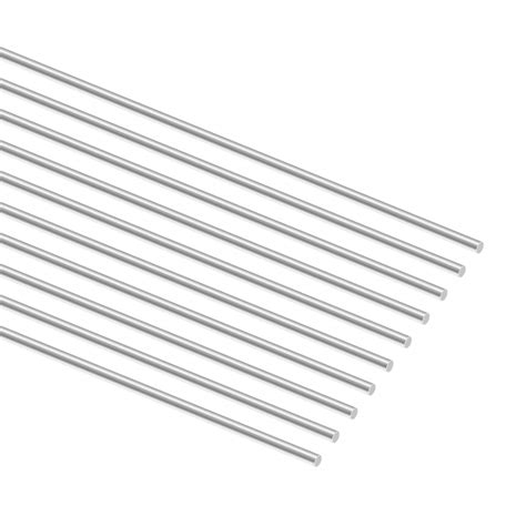 2mm X 300mm Stainless Steel Model Straight Metal Round Shaft ...