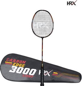 HRX Carbon Edge 3000 Light Multicolor Strung Badminton Racquet - Buy ...