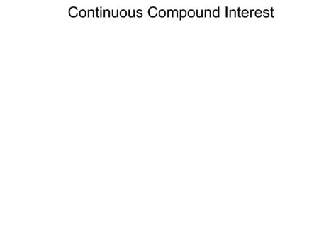 Image result for Continuous Interest